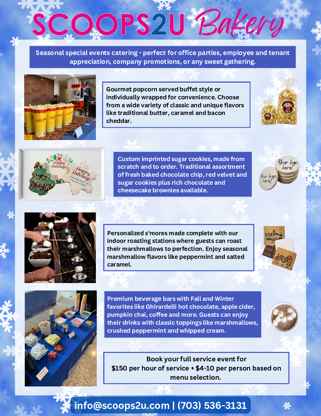 SCOOPS Bakery Main Page Scoops2U