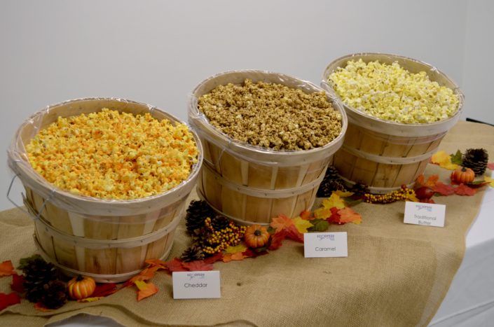 Fall Scoops Popcorn Buffet by Scoops2U Catering Services