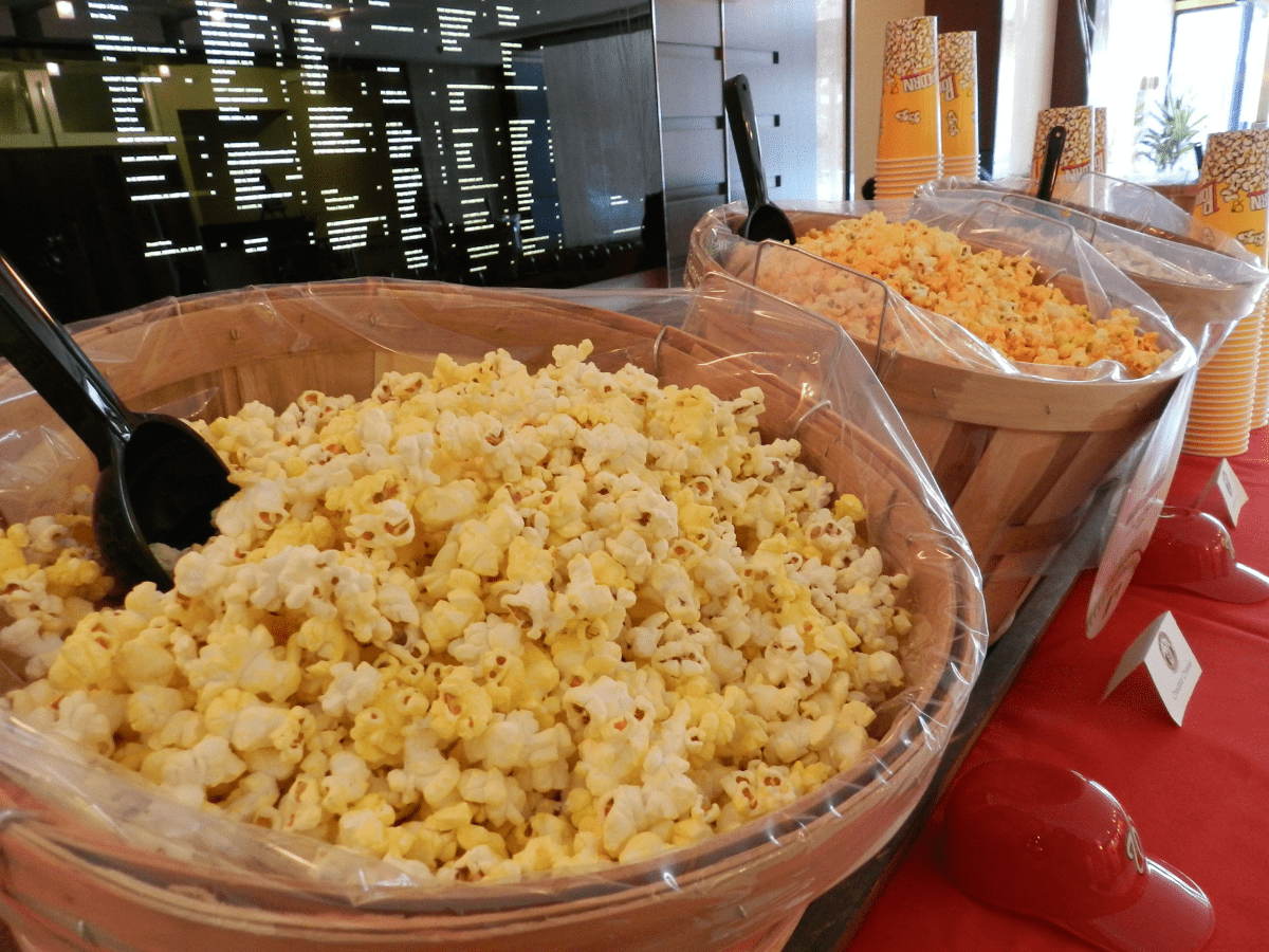 Game Day Popcorn Bar