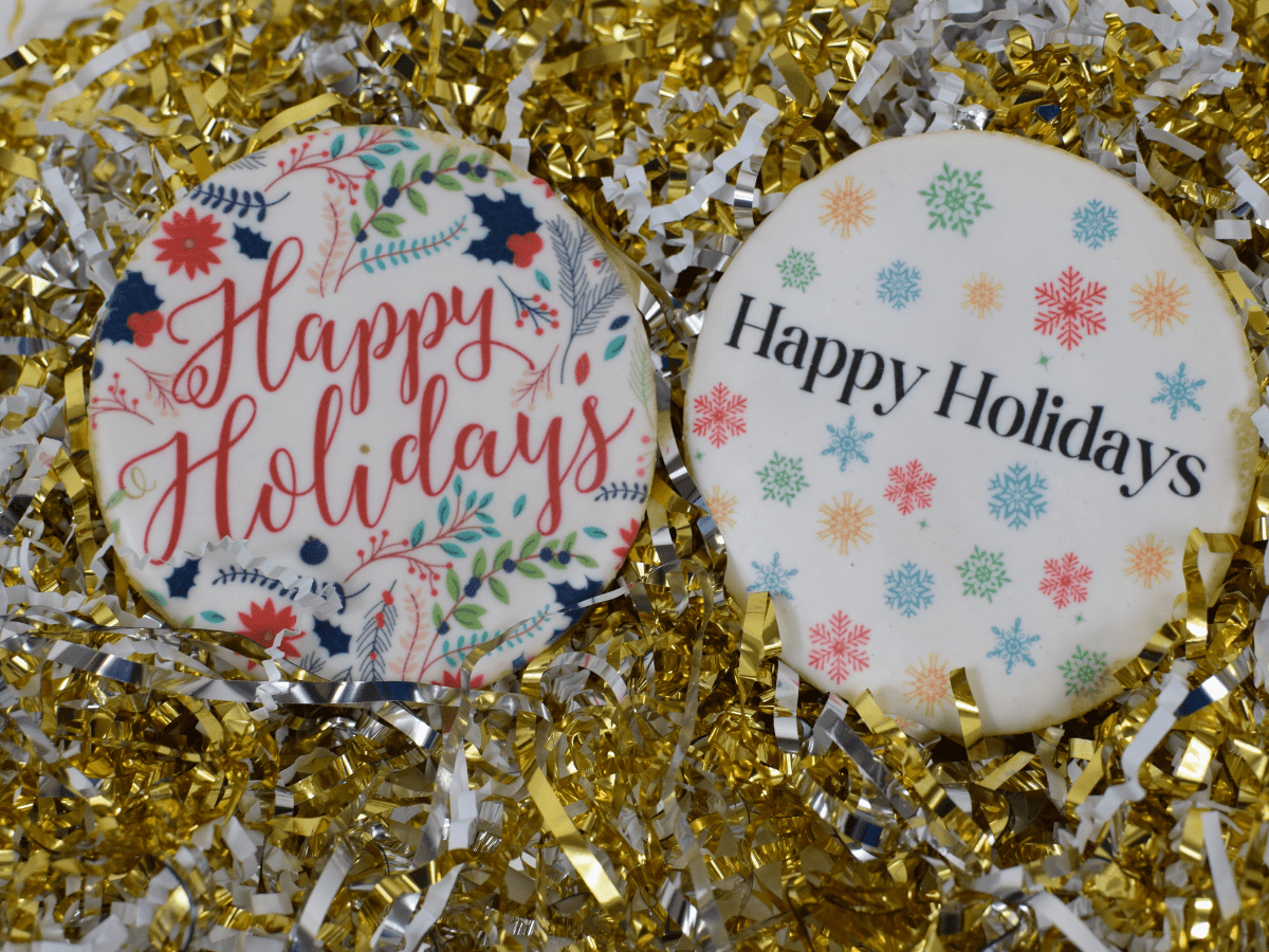 Holiday Imprinted Cookies