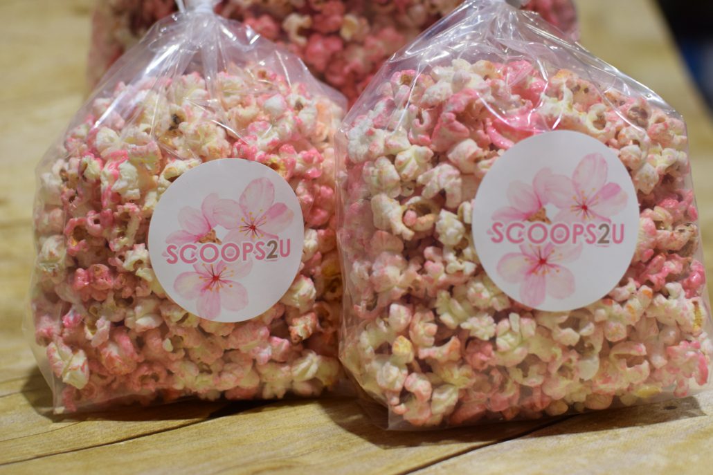 Cherry Flavored Popcorn for Cherry Blossom Season