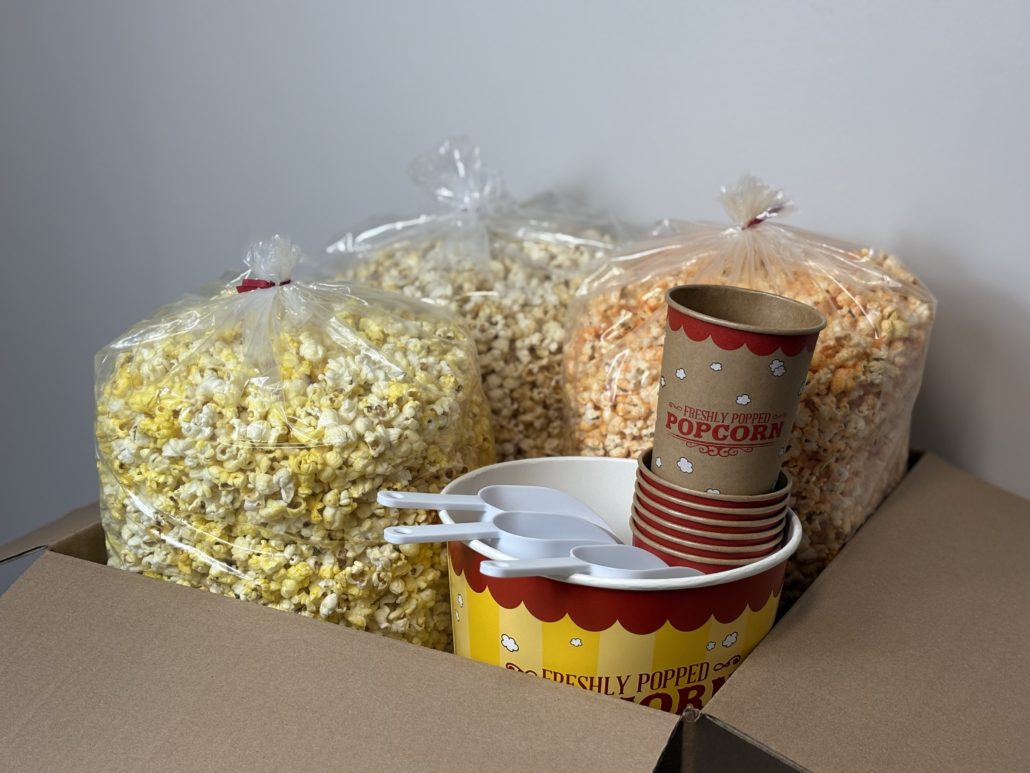 DIY Popcorn Buffet
